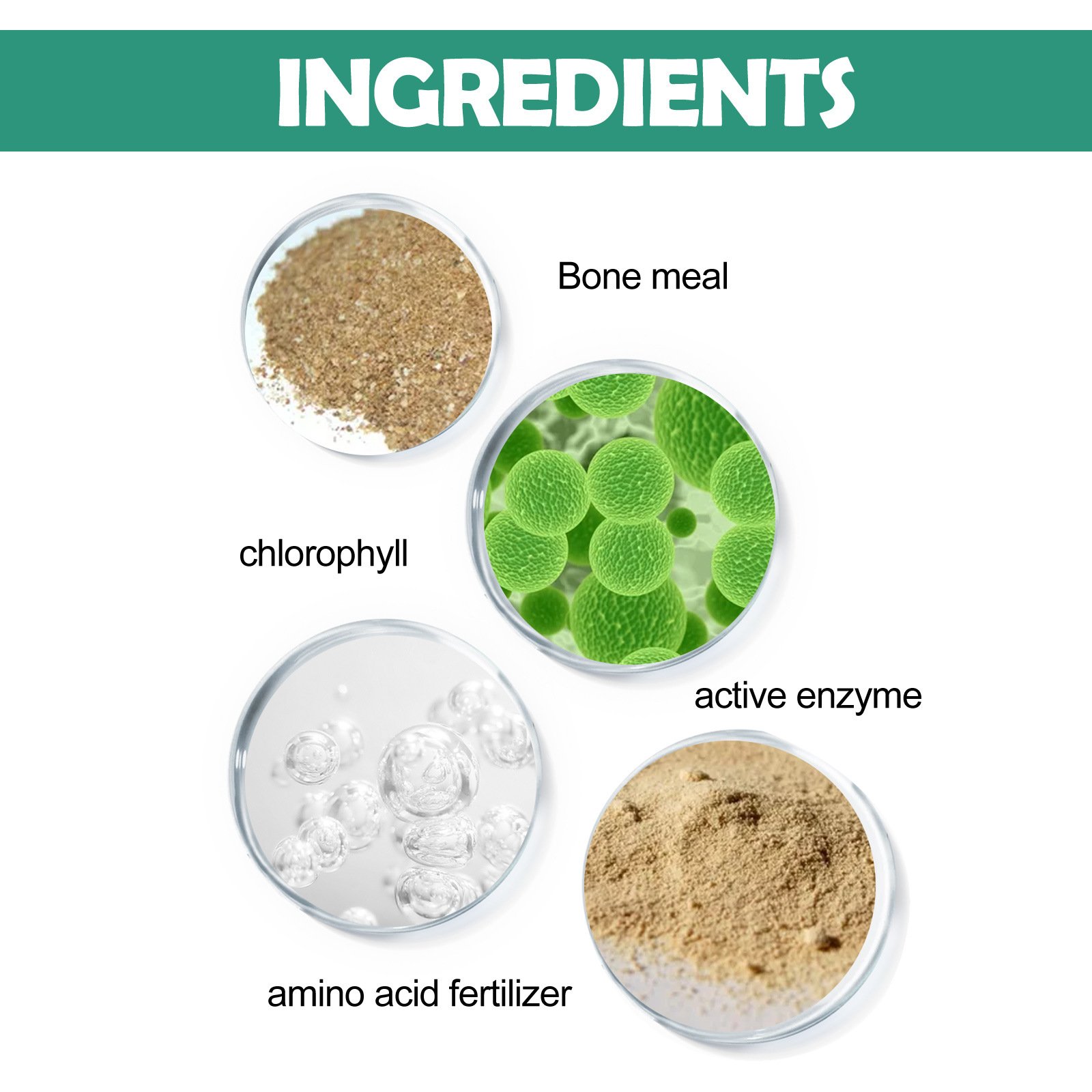 YEGBONG 120g chlorophyl synthesis flower bud diffrentiation promoting root growth strengthening plant growth organic powder