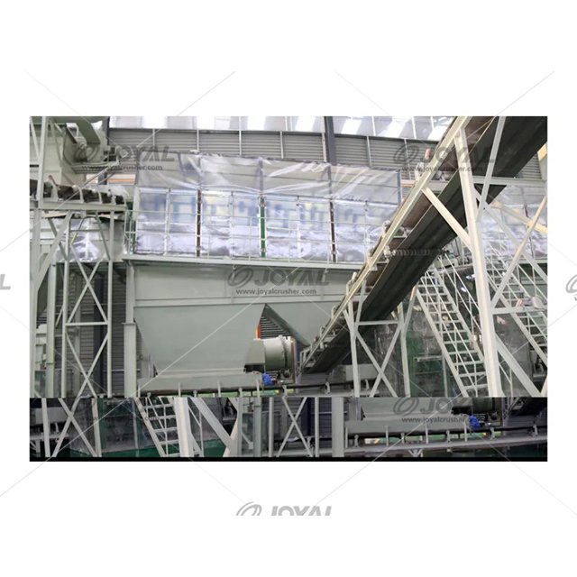 Shanghai Joyal Organic Fertilizer Pelleting Equipment Disc Pan Granulator 0.5-1 Ton Per Hour