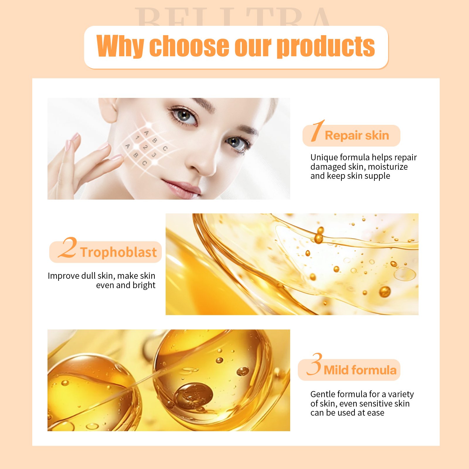 BELLTRA Advanced Snail Mucin 92% Oil Control For home or beauty salon use