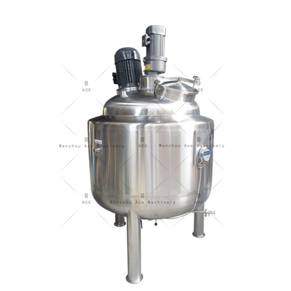 Sus316 Mixer Machine Snail Slime Extraction Agitator Blade Organic Fertilizer Plant Soap Production Line