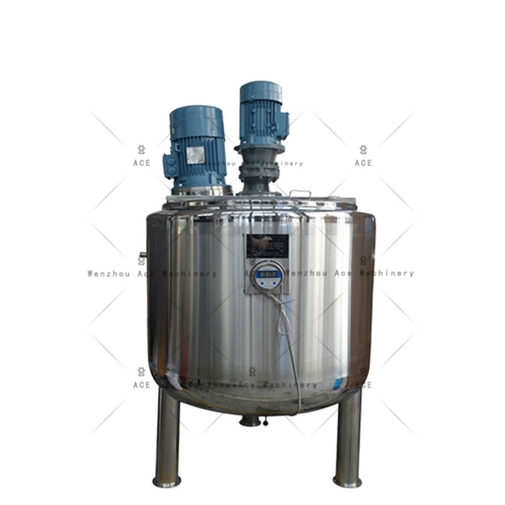 Sus316 Mixer Machine Snail Slime Extraction Agitator Blade Organic Fertilizer Plant Soap Production Line