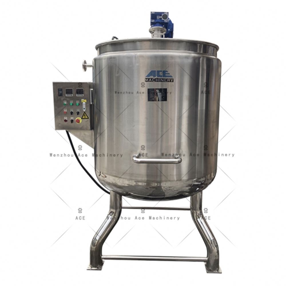 Sus316 Mixer Machine Snail Slime Extraction Agitator Blade Organic Fertilizer Plant Soap Production Line