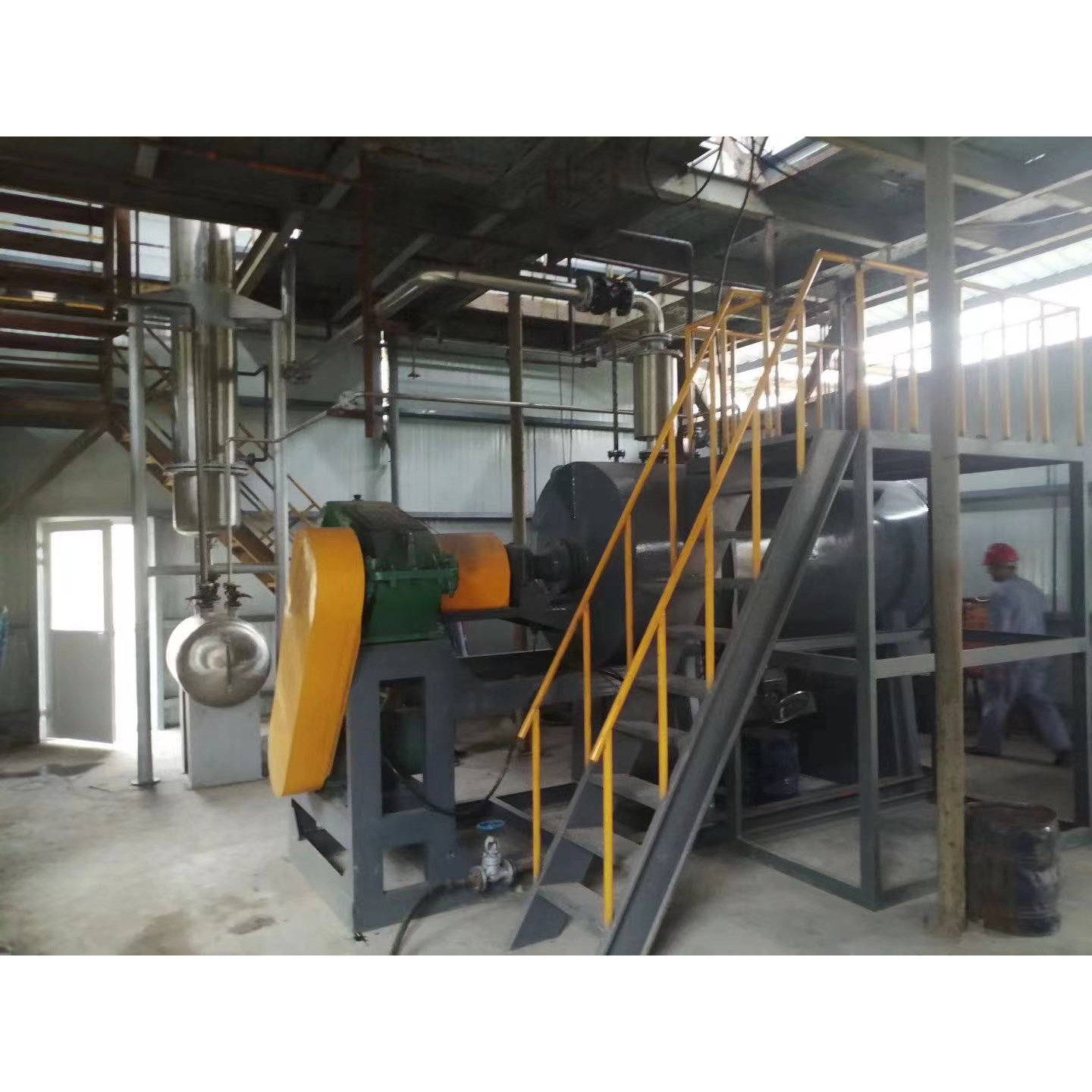 ZKG Series vacuum harrow dryer Best sale organic solvent hot water heating drying equipment