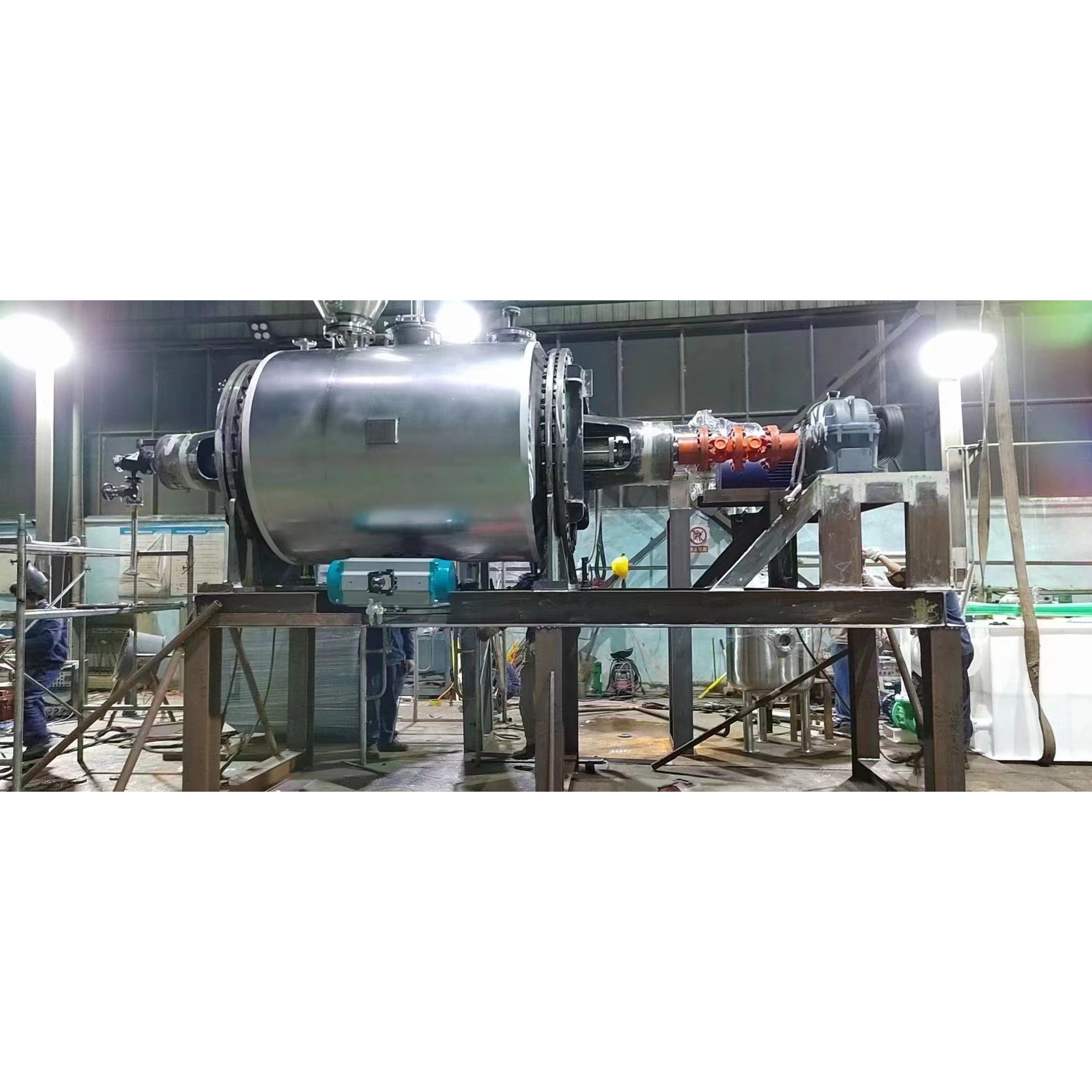 ZKG Series vacuum harrow dryer Best sale organic solvent hot water heating drying equipment