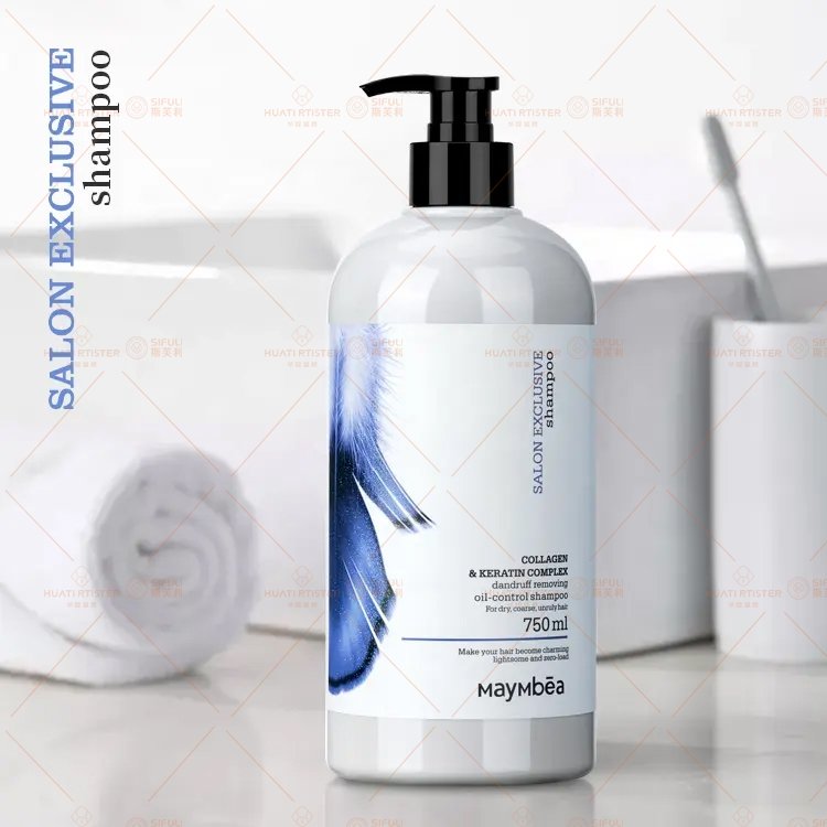 Huati Sifuli Maymbea 750ml Private Label Wholesale Natural Organic Keratin Nourishing Vegan Damaged Hair Shampoo
