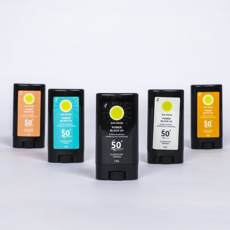 Wholesale Natural Portable Kids Sunscreen Cream Vegan Reef Safe Whitening Body sunscreen stick