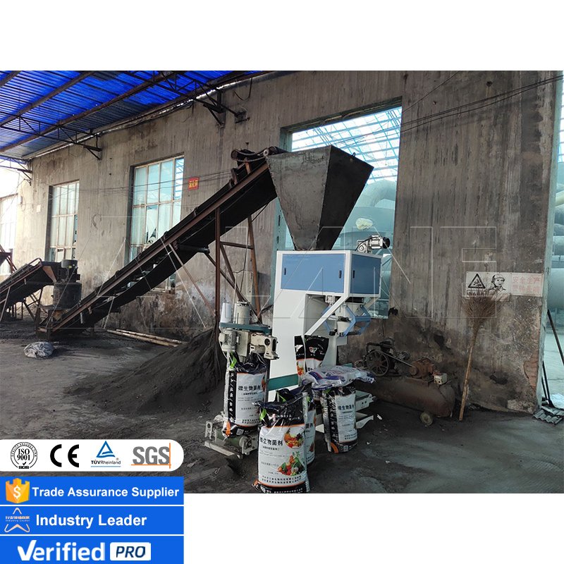 LANE Palm Tree Trunk Organic Fertilizer Processing Plant Bio Organic Fertilizer Machine