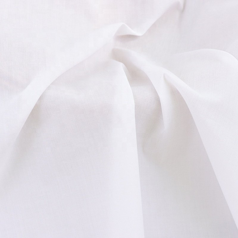Factory directly linen look TC 80/20 65/35 canvas cotton polyester solid dyed upholstery furniture sofa canvas fabric