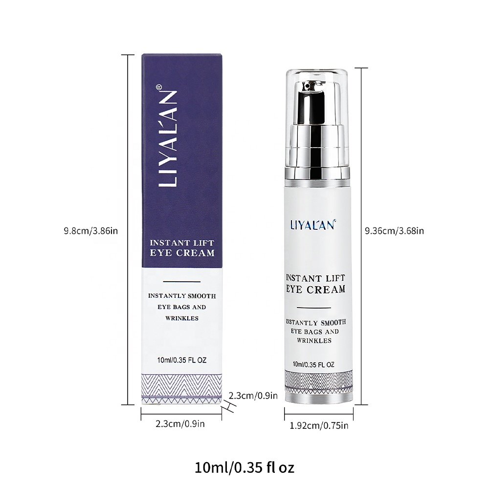 Private Label Anti Puffiness Reduce Dark Circles Smooth Wrinkle Instant Eye Bag Removal Under Cream