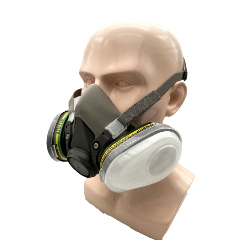 Half Gas Mask M L Two Size Wholesale Cheap Price CE A1P2 Chemical Dust Filters Spray Paint Respirator