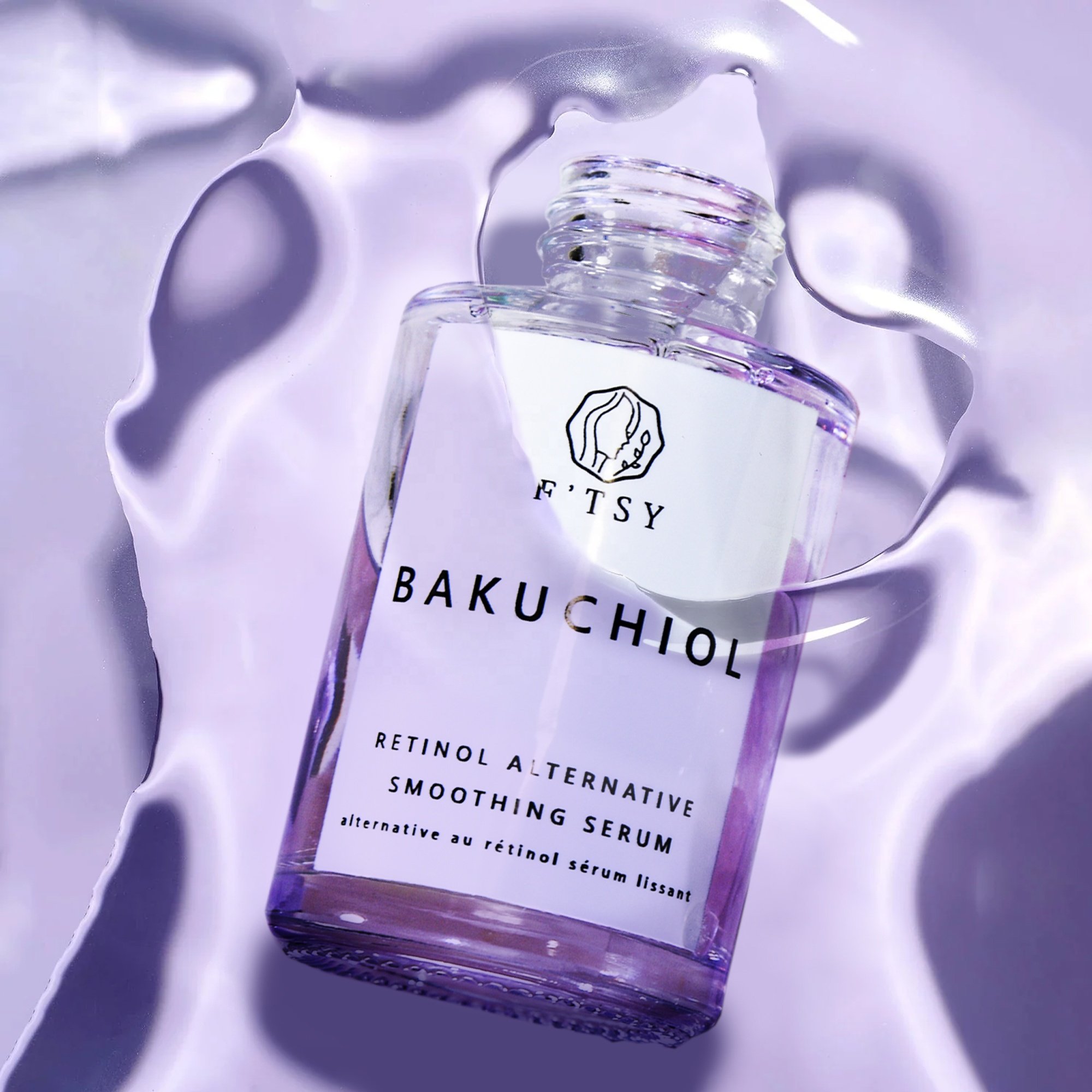 Plant-based Bakuchiol Facial Serum Vitamin B3 Arbutin Lightening Booster Serum