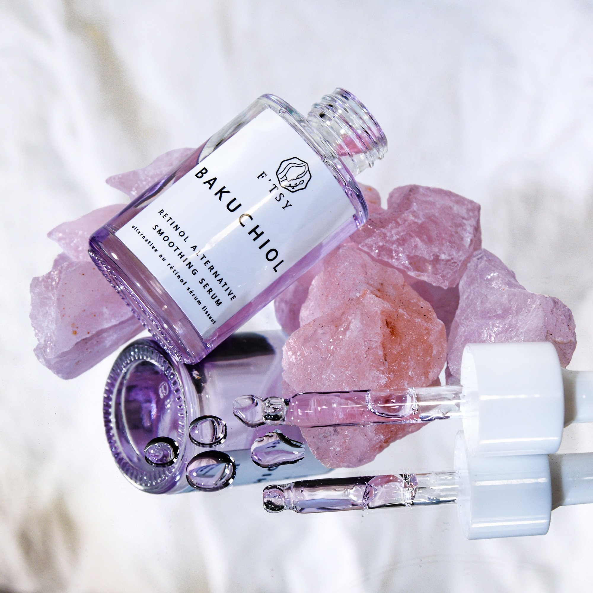 Plant-based Bakuchiol Facial Serum Vitamin B3 Arbutin Lightening Booster Serum