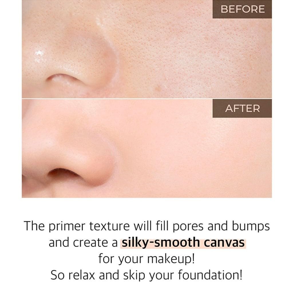 No.3 Natural Makeup Brightening Korea Skincare Porcelain Base-skip Tone Up Beige Powdery Finish Vegan Cream Sunscreen