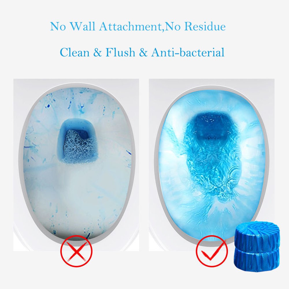 Organic Chemical Long Lasting 30 Days Air Freshener Toilet Bowl Bleach Cleaner Tabs