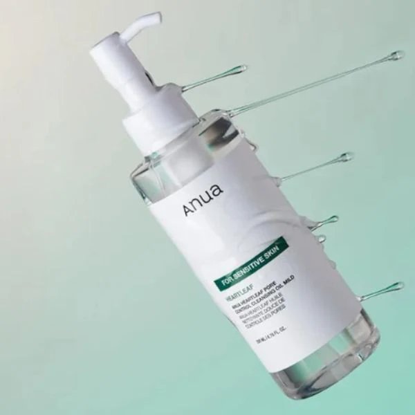 ANUA HEARTLEAF PORE CONTROL CLEANSING OIL 200ml korean cosmetics aha bha skin care toner for face