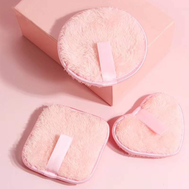 Soft Reusable Face Pad Facial Cleansing Pads Washable Organic Microfibre Makeup Remover Pad