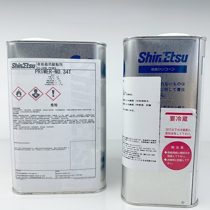 ShinEtsu PRIMER-NO.34T base coating agent, organic silicone rubber release adhesive, roller adhesive treatment agent
