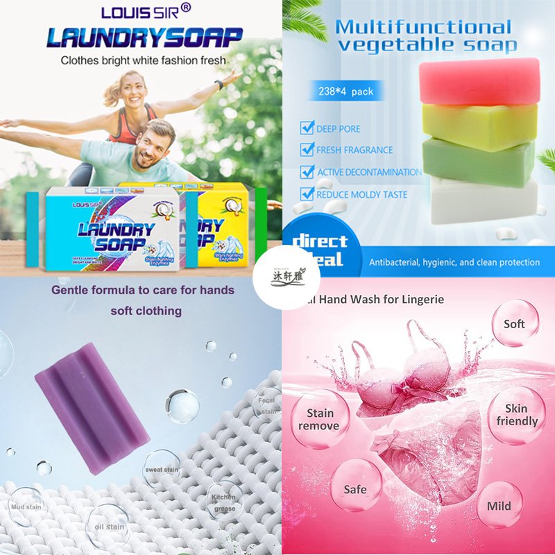 .Hot-Sale Wholesale good price from manufacturer rectangle detergent laundry soap cumtomize fragrance for home