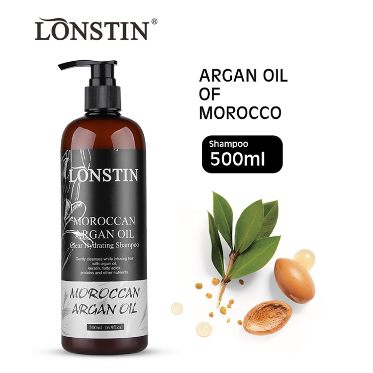 OEM ODM Private Label Hair Care Product Organic Argan Oil Shampoo And Hair Mask for Healthy Hair Care