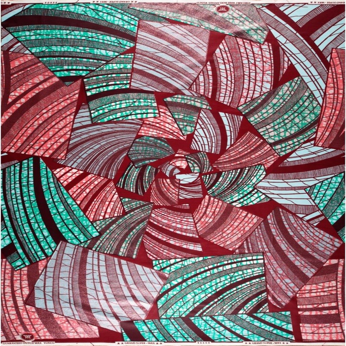 High-Quality African Wax Printed Holland Loincloth Fabric with Vibrant Patterns, Perfect for Traditional Wear and Custom Designs
