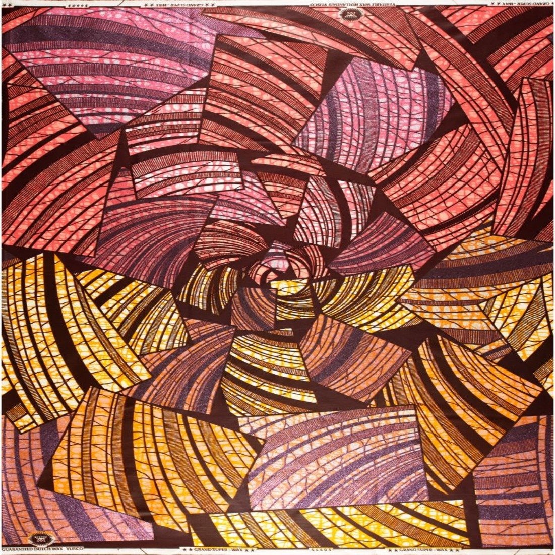 High-Quality African Wax Printed Holland Loincloth Fabric with Vibrant Patterns, Perfect for Traditional Wear and Custom Designs