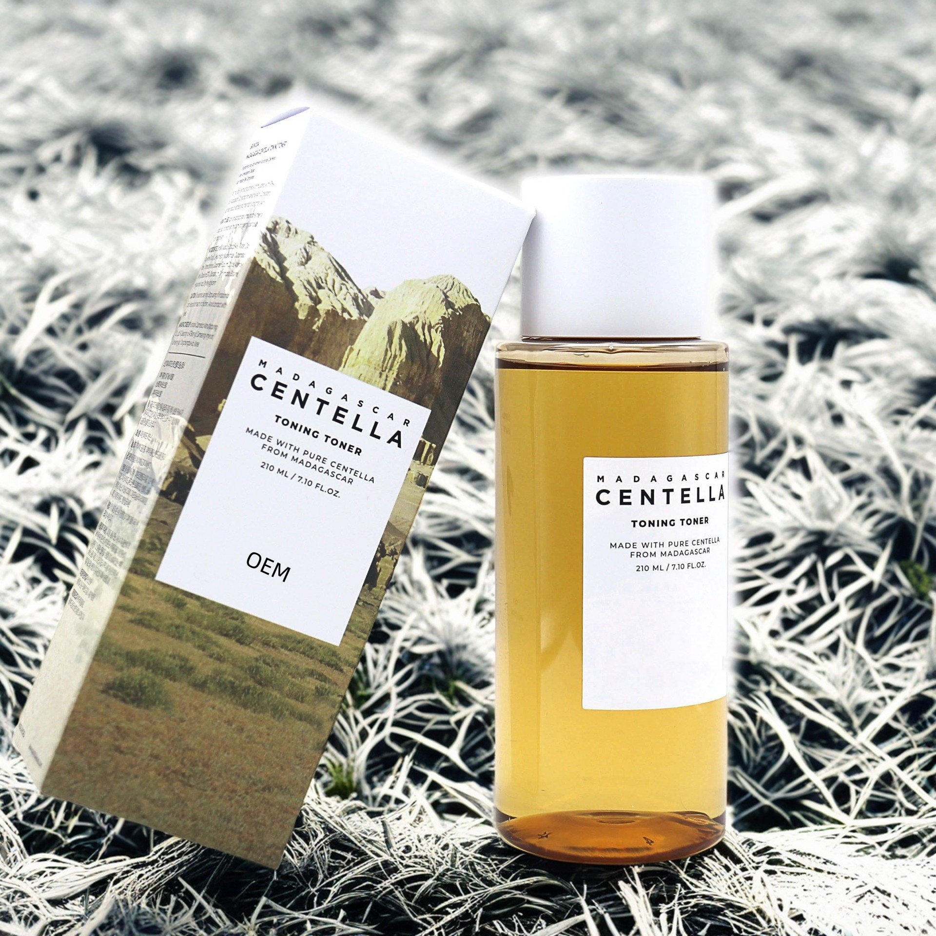Korean Plant Essence Original Centella Toner for Women Exfoliating Moisturizing Toner 210ml high quality wholesale