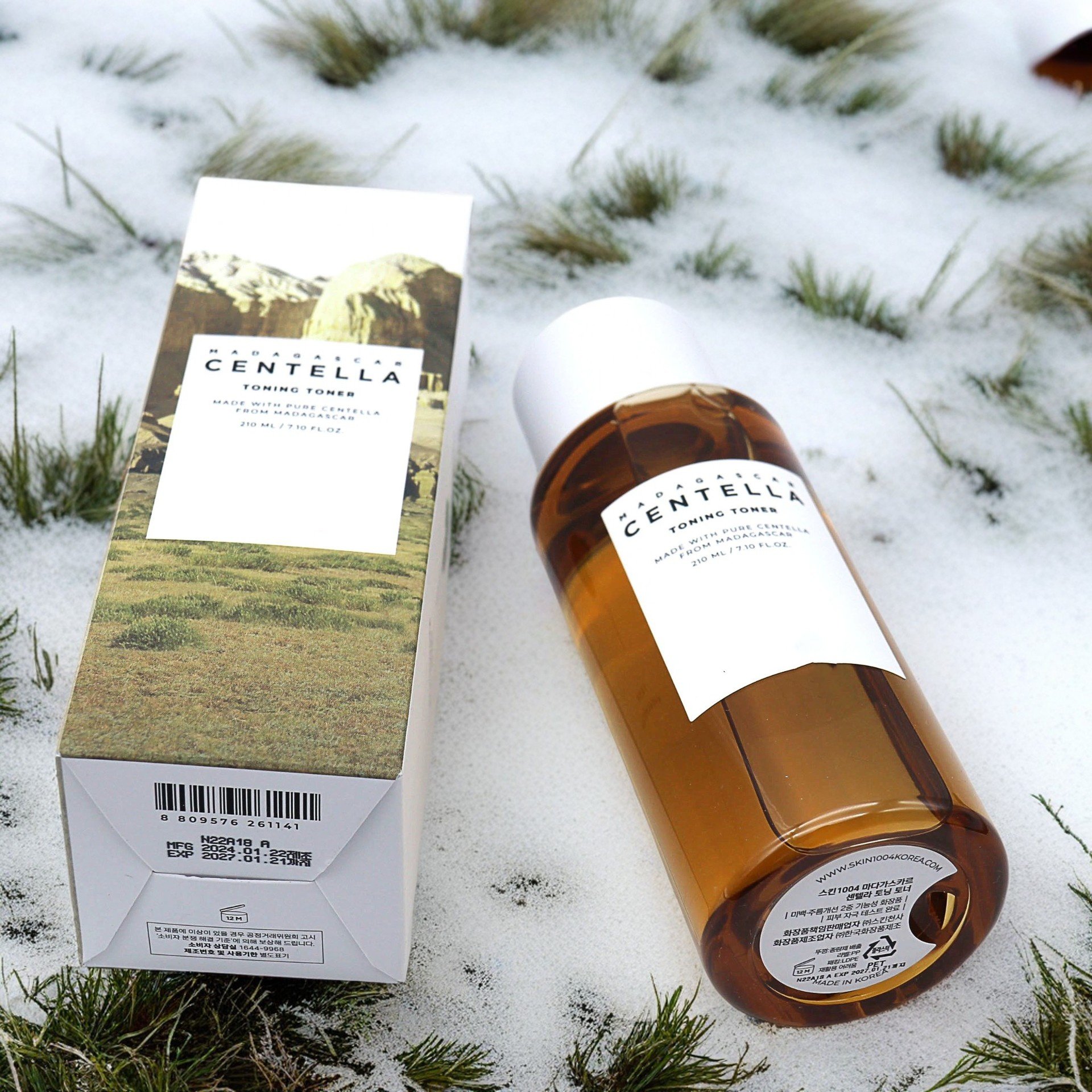 Korean Plant Essence Original Centella Toner for Women Exfoliating Moisturizing Toner 210ml high quality wholesale