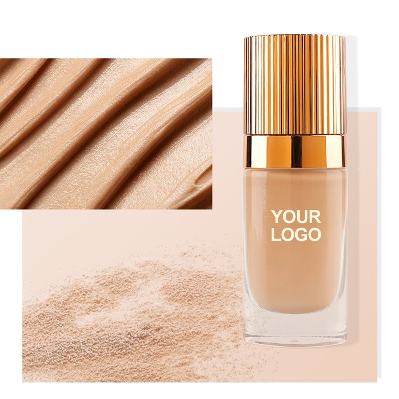Bulk Wholesale Moisturizer Medium Coverage Foundation Makeup Organic Spray Foundation Full Coverage Waterproof Liquid Foundation