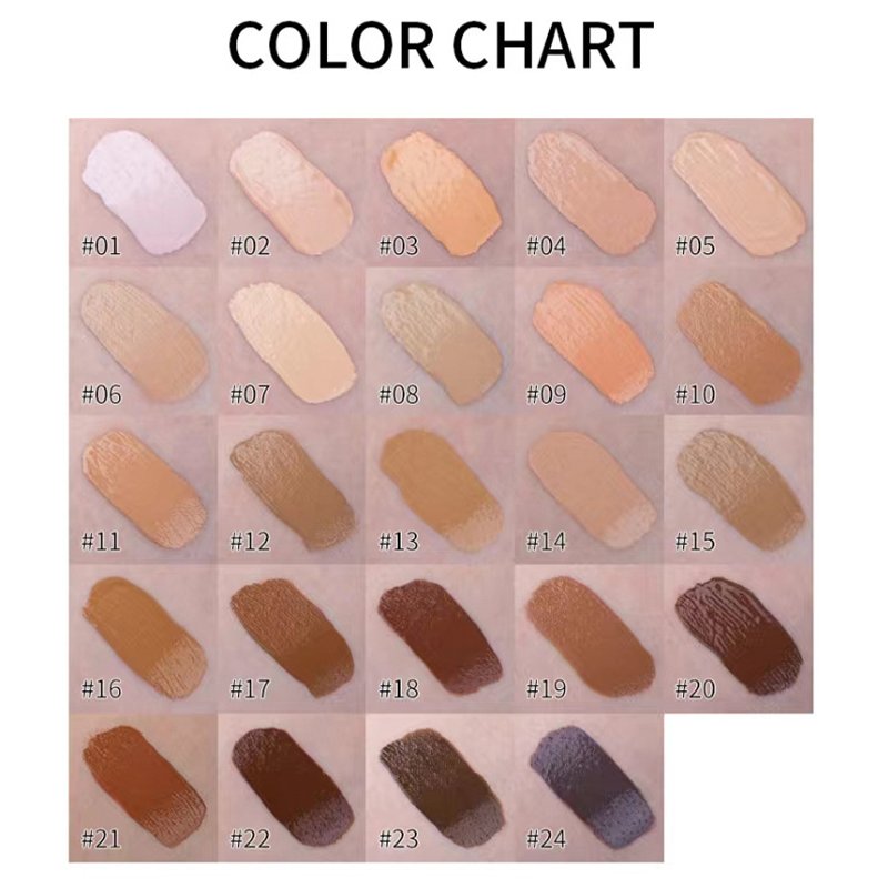 Bulk Wholesale Moisturizer Medium Coverage Foundation Makeup Organic Spray Foundation Full Coverage Waterproof Liquid Foundation