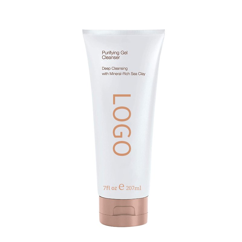 Deep Cleansing Gel Sensitive Skin Silicone-Free Exfoliator Pore Cleaner and Mineral Organic Facial Cleanser Cleansing Gel