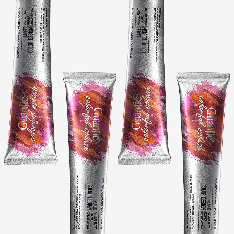 hair treatment packaging natural permanent hair color cream products organic no damage hair dyes color for salon