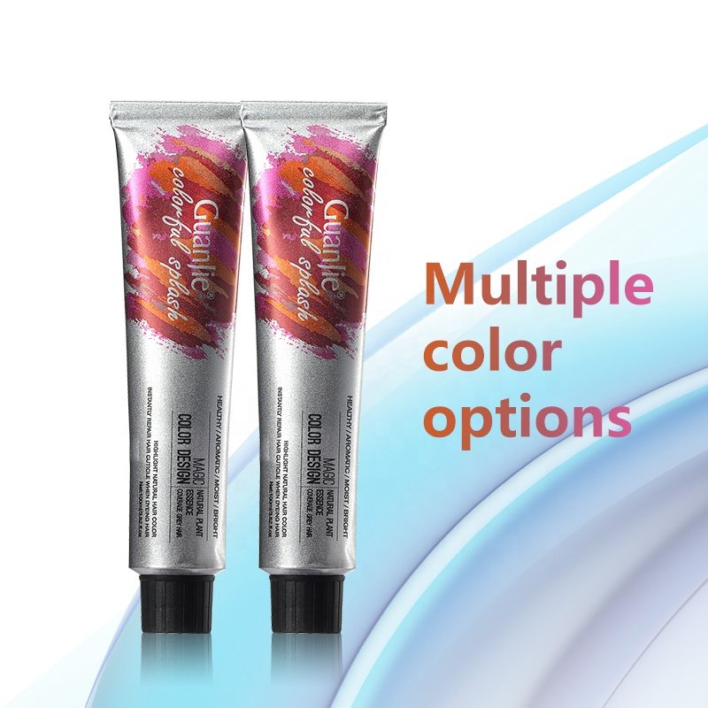 hair treatment packaging natural permanent hair color cream products organic no damage hair dyes color for salon