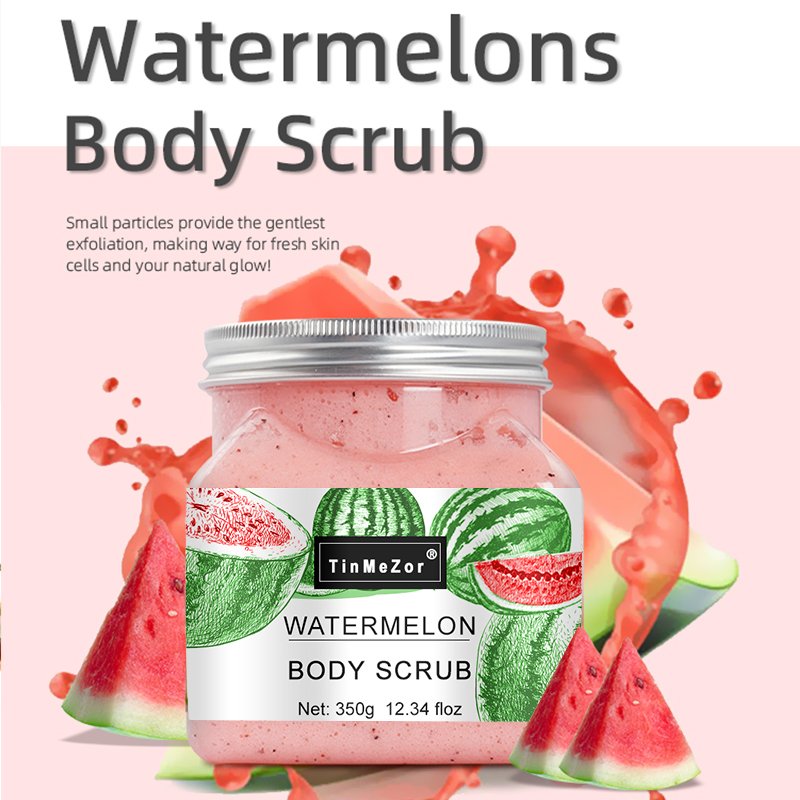 High quality deep cleans vegan strawberry avocado tumeric dead sea body skin peeling organic dead sea salt body scrub
