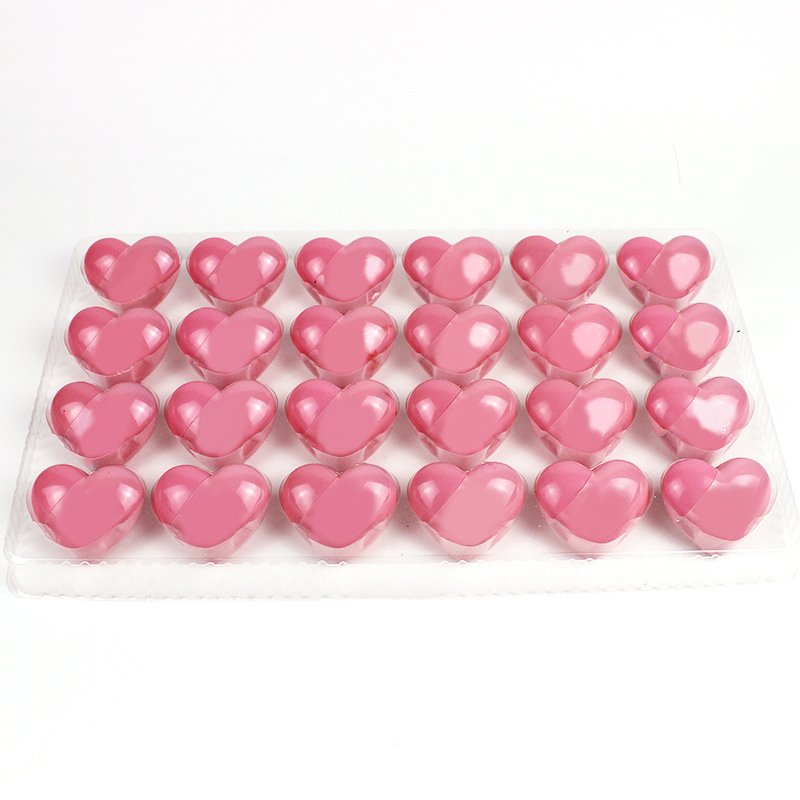 Makeup private label liquid lip gloss matte Love heart-shaped lip gloss matte lip gloss