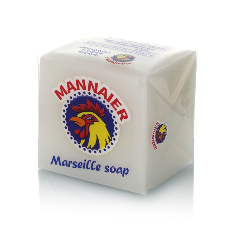 Italian 300g Marseille Laundry Soap Solid Chicken Head Design for Apparel Use