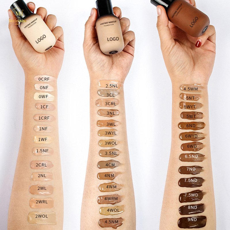 Liquid Foundation Face Makeup Private Label Matte Liquid Waterproof Foundation Make Up Foundation For All Skin