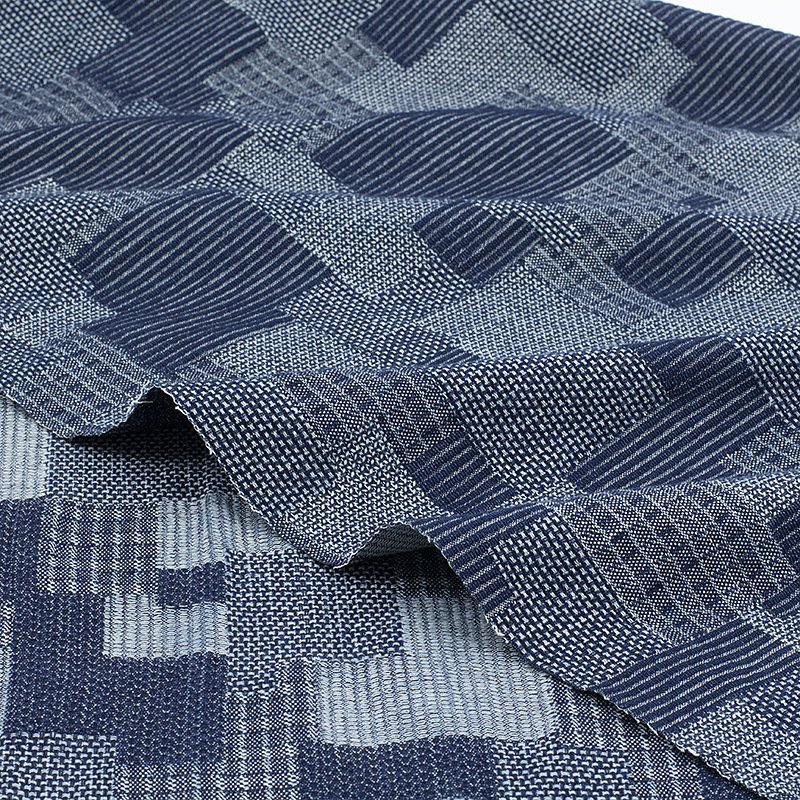 Wholesale Various 13oz natural, sustainable Dark Blue bamboo jacquard organic 100% hemp denim jean shirt fabric used of textile/