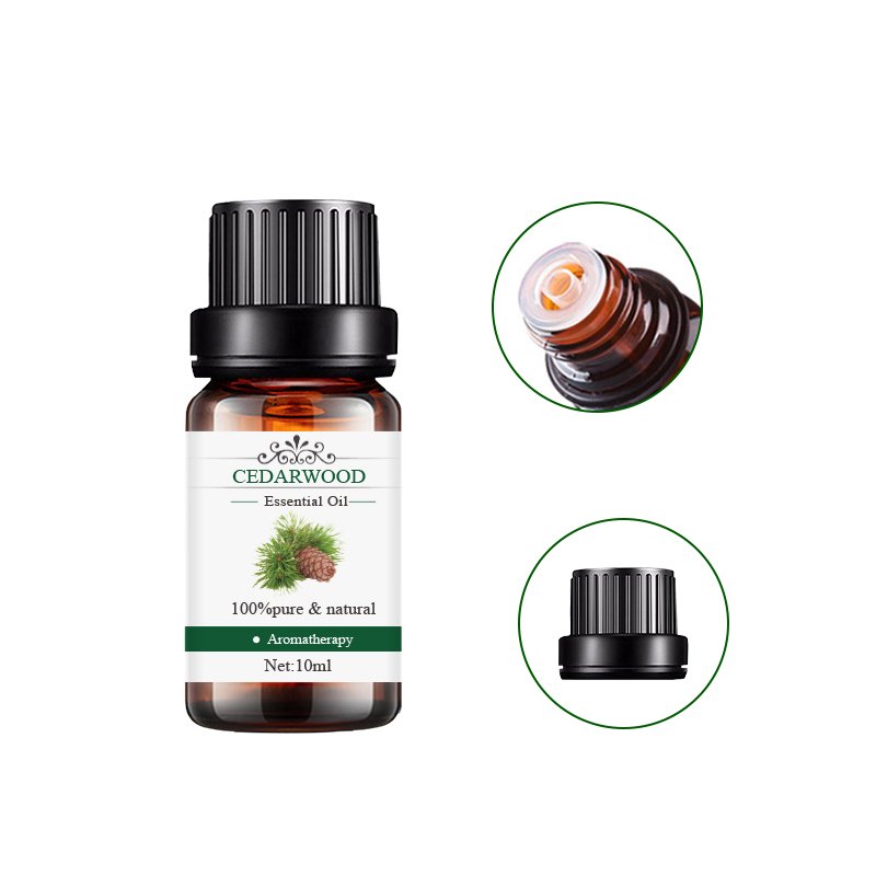 High Quality Organic100% Pure Aromatherapy Hair Care Essential Oil Wholesale Manufacturer Cedar Essential Oil Diffuser Massage