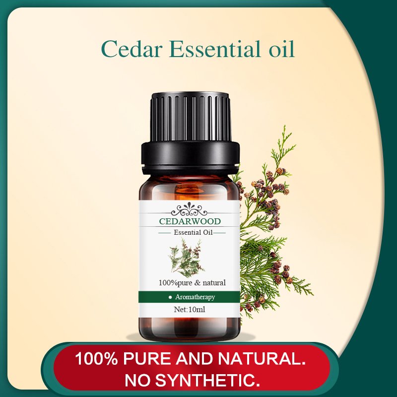 High Quality Organic100% Pure Aromatherapy Hair Care Essential Oil Wholesale Manufacturer Cedar Essential Oil Diffuser Massage