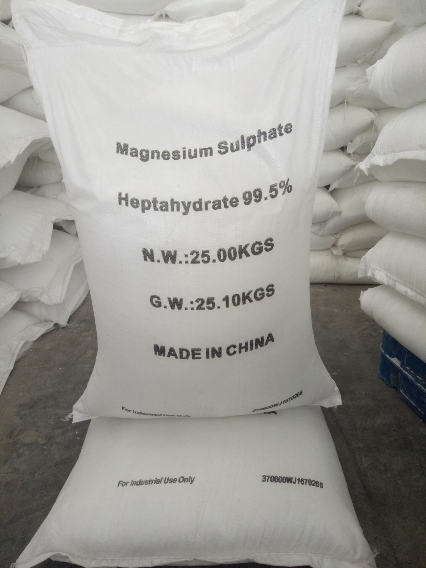 Magnesium sulphate heptahydrate Mgso4.7h2o epsom salt