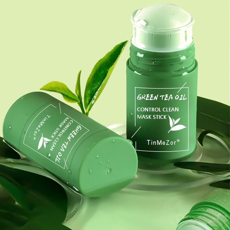 Private Label Wholesale organic Whitening Facial natural Turmeric green tea volcanic mud rose Clay Mask powder Capsule set