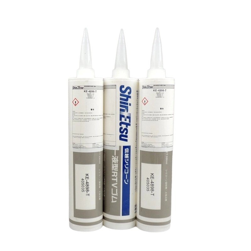 ShinEtsu KE-4898T Silicone Electronic Sealing Silicone Rubber High Temperature Resistant Sealant Coating Adhesive 330ML