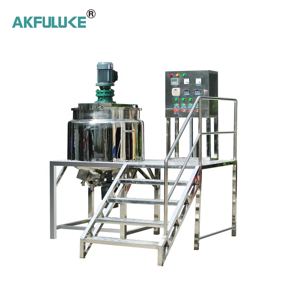 Sus316 Mixer Machine Snail Slime Extraction Agitator Blade Organic Fertilizer Production Plant Soap Production Line