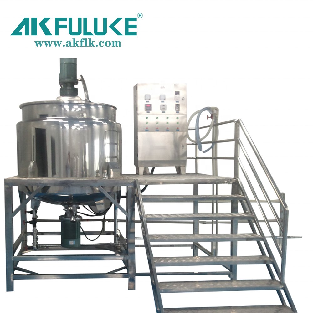 Sus316 Mixer Machine Snail Slime Extraction Agitator Blade Organic Fertilizer Production Plant Soap Production Line
