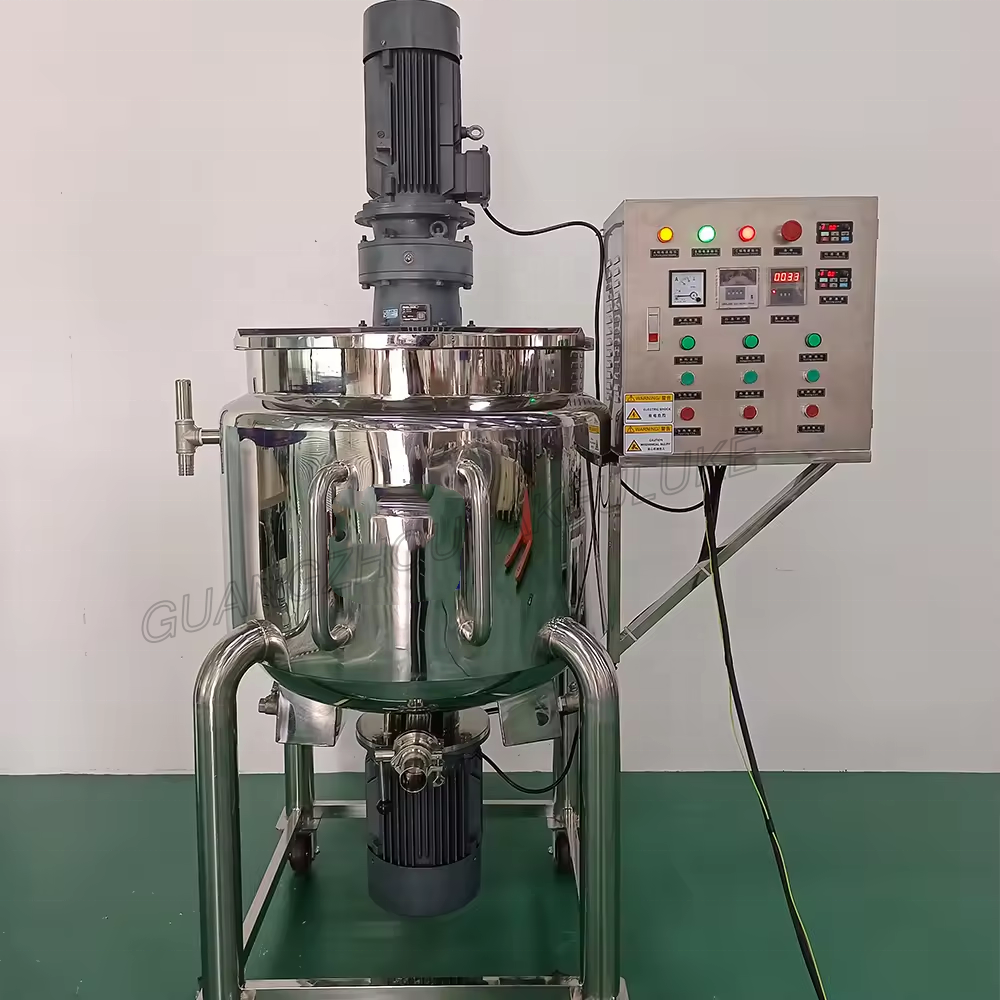 Sus316 Mixer Machine Snail Slime Extraction Agitator Blade Organic Fertilizer Production Plant Soap Production Line