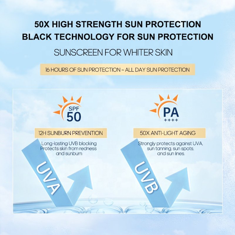 Private Label Eco Friendly Beauty Sun Block Skin Care Custom Korean Whitening SPF 50 Cream Sunscreen Stick