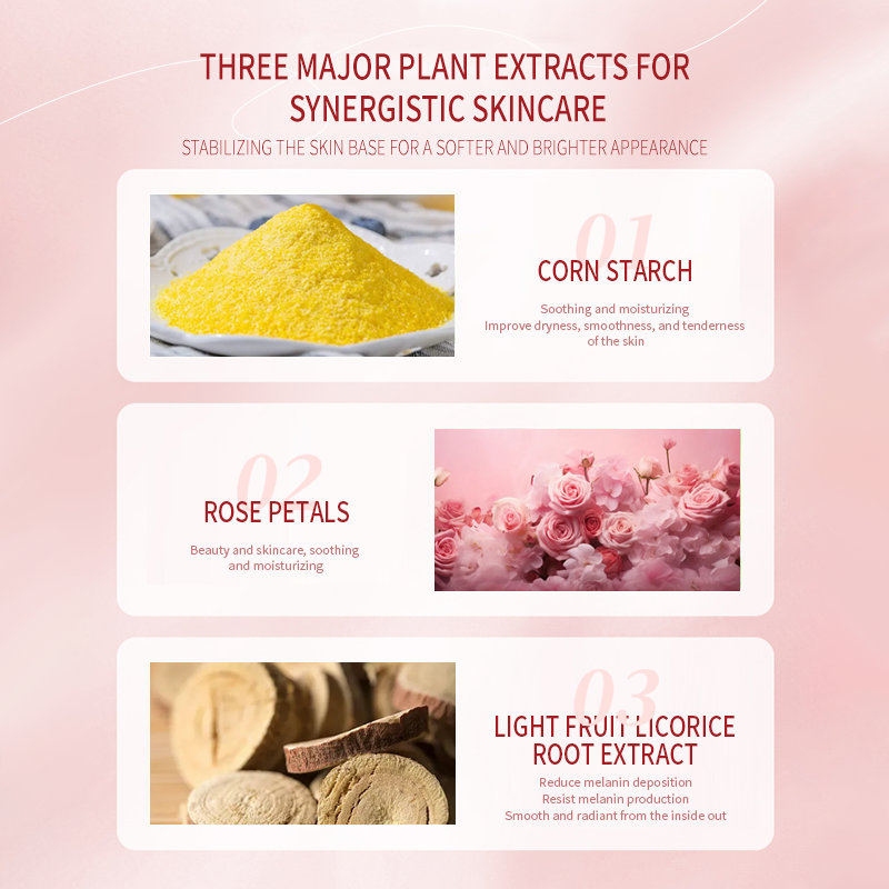 Rose Essence 2-in-1 Crystal Soft Film Powder Set cosmetics beauty products skin care set skincare