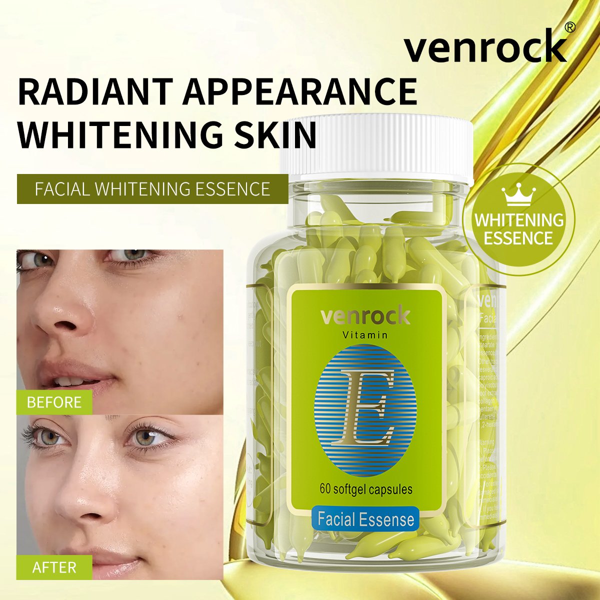 Wholesale Price Premium Skin Care Venrock Anti-Aging Facial Whitening Serum For Export