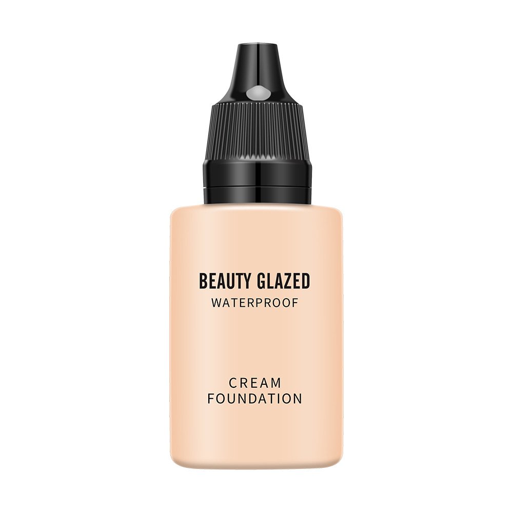 Beauty Tanning Matte Lasting Liquid Foundation Glazed dark concealer with high