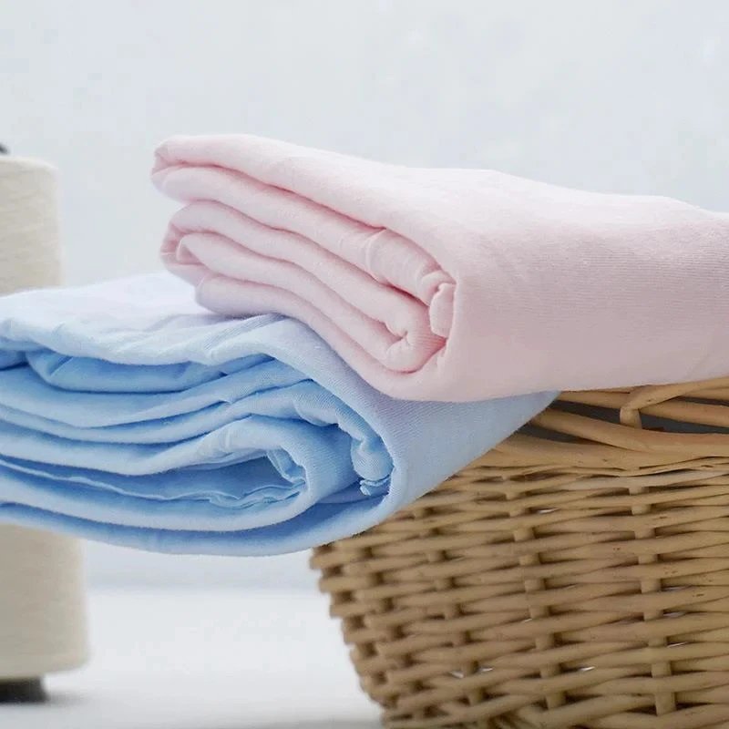Stretch Knitting Jersey Fabric Polyester Nylon Spandex Dyed Stretch Fabric for Baby Clothing